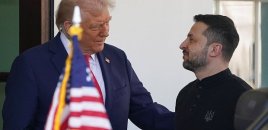 Zelenski Trampla görüş üçün Ağ Evə gəlib