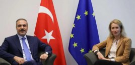 Hakan Fidan Lüksemburqda Aİ-nin ali nümayəndəsi ilə görüşüb