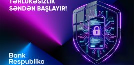 “Bank Respublika” müştəriləri onlayn təhlükələrə qarşı ayıq olmağa çağırır