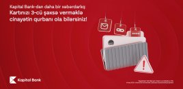 Kartınızı heç kimə verməyin: pulunuzu itirə, cinayətin qurbanı ola bilərsiniz