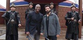 Hollivud ulduzu “Mehmed:Fetihler Sultanı” serialının setində - FOTOLAR