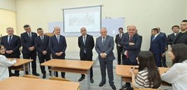 Emin Əmrullayev və Erol Özvar Türkiyə–Azərbaycan Universitetində tələbələrlə görüşüblər