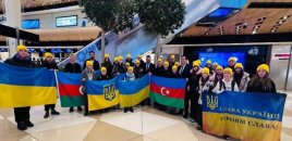 Daha 26 ukraynalı uşaq reabilitasiya üçün Bakıya gətirildi