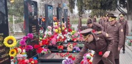 FHN-in strukturlarında Xocalı faciəsinin qurbanları anılıb - FOTOLAR