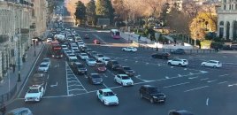 bakıda bu yollarda sıxlıq var - siyahi