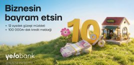 Yelo Bank-dan mikro bizneslər üçün bahar kampaniyası!
