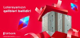 Birbank-ın Yeni il lotereyasında mənzilin sahibi bəlli oldu
