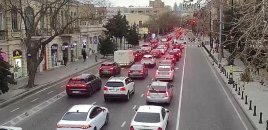 Bakıda bu yollarda sıxlıq var - SİYAHI