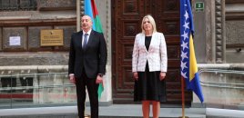 Bosniya və Herseqovinanın Rəyasət Heyətinin Sədri Jelka Tsviyanoviç İlham Əliyevə məktub ünvanlayıb