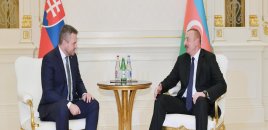 Prezident İlham Əliyev Slovakiya Prezidenti Peter Pellegriniyə təşəkkür edib
