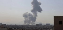 Tehranda güclü partlayışlar eşidilir