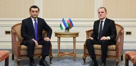 Azərbaycan və Özbəkistan XİN rəhbərləri Yaxın Şərqdəki vəziyyəti müzakirə edib