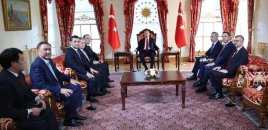 Ərdoğan TDT XİN rəhbərlərini qəbul edib