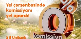 Unibank Yel çərşənbəsi münasibətilə 0 % komissiyalı kredit aksiyası keçirir