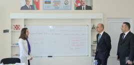 Nazir Xankəndi və Xocalıda təhsil müəssisələrində olub