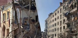 Rusiya ordusu Ukraynanı bombaladı