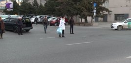 Bakının bu ərazisində piyadaların yolu rahat keçməsi üçün zolaq niyə çəkilmir? - VİDEO