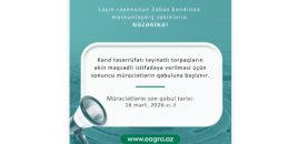 Zabux sakinlərinin nəzərinə! - Müraciətlərin qəbuluna başlanılır