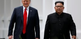 Tramp Kim Çen Inla görüşmək istəyir