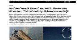 “İran ballistik raketlərinin Türkiyəyə buraxılması yerləri müəyyən edilib”