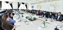 ADNSU-da “Birlik və inkişaf” görüşü keçirildi - FOTOLAR