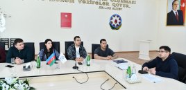 ADNSU-da “Birlik və inkişaf” görüşü keçirildi - FOTOLAR