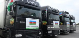 Azərbaycan İrana növbəti dəfə humanitar yardım göndərir