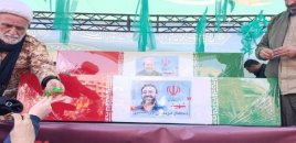 Tehranda Əli Laricani və "Bəsic" komandanı ilə vida mərasimi keçirilir