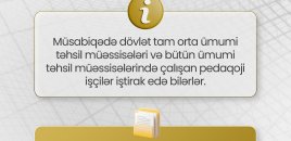 Təhsildə inkişaf və innovasiyalar üzrə X qrant müsabiqəsinə sənəd qəbulu başlayır