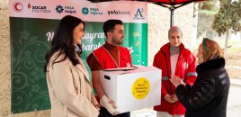 Yelo Bank-dan aztəminatlı ailələrə bayram sevinci