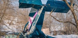 Rusiyada təyyarə qəzaya uğradı: Ölənlər var