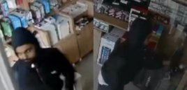 Bayram günü telefon dükanına girib oğurluq etdi - ANBAAN VİDEO