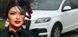 Xuraman Şuşalının maşını su kanlaına aşdı - Fotolar