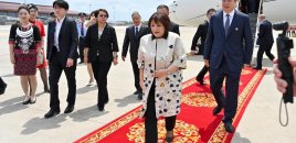 Sahibə Qafarova Çinə səfər edib - FOTOLAR