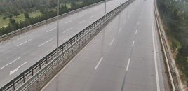 Bu yolda sürət həddi endirildi