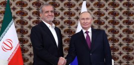 Pezeşkian Putinə rus dilində təşəkkür etdi - FOTO