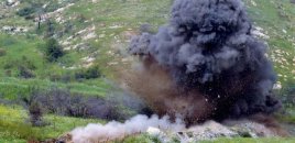 Ata yurdunu ziyarət edərkən minaya düşdü - VİDEO