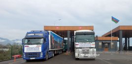 Rusiyanın göndərdiyi humanitar yardım karvanı Azərbaycandan İrana keçib