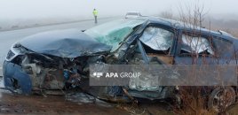 Qobustanda avtomobil qəzasında 67 yaşlı qadın ölüb