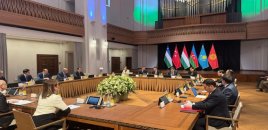 Hikmət Hacıyev Türk Dövlətləri Təşkilatının toplantısında - FOTO