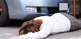 97 yaşlı qadın yol qəzasında yaralandı