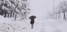 Bu ərazilərə güclü qar yağıb