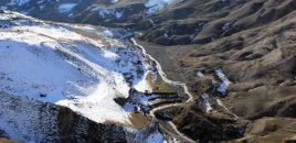 Quba-Xınalıq yolunda avtomobillərin hərəkəti qismən bərpa olundu