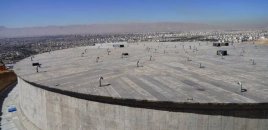 İranda su anbarı atəşə tutulub