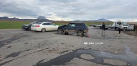 Naxçıvanda qəza baş verib, xəsarət alanlar var