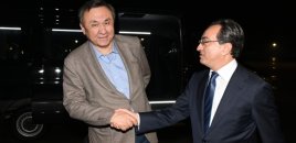 Kubanıçbek Ömüralıyev Azərbaycana səfərə gəlib