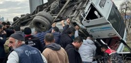 Ankarada avtobus piyada keçidinə çırpıldı - ÖLƏNLƏR VAR