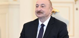 İlham Əliyev Mixeil Kavelaşvili ilə təkbətək görüşdü