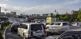 Bakıda bu yollarda sıxlıq var - SİYAHI