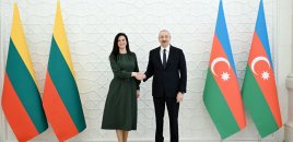 Prezident qəbul keçirdi - FOTOLAR